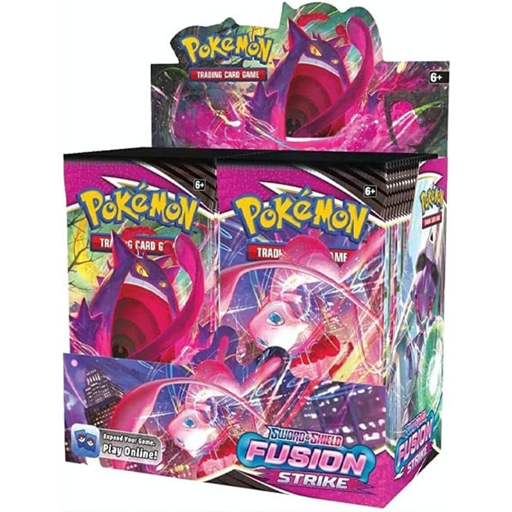 *IN STOCK* POKEMON TCG Sword and Shield Fusion Strike Booster Box | 36 Boosters