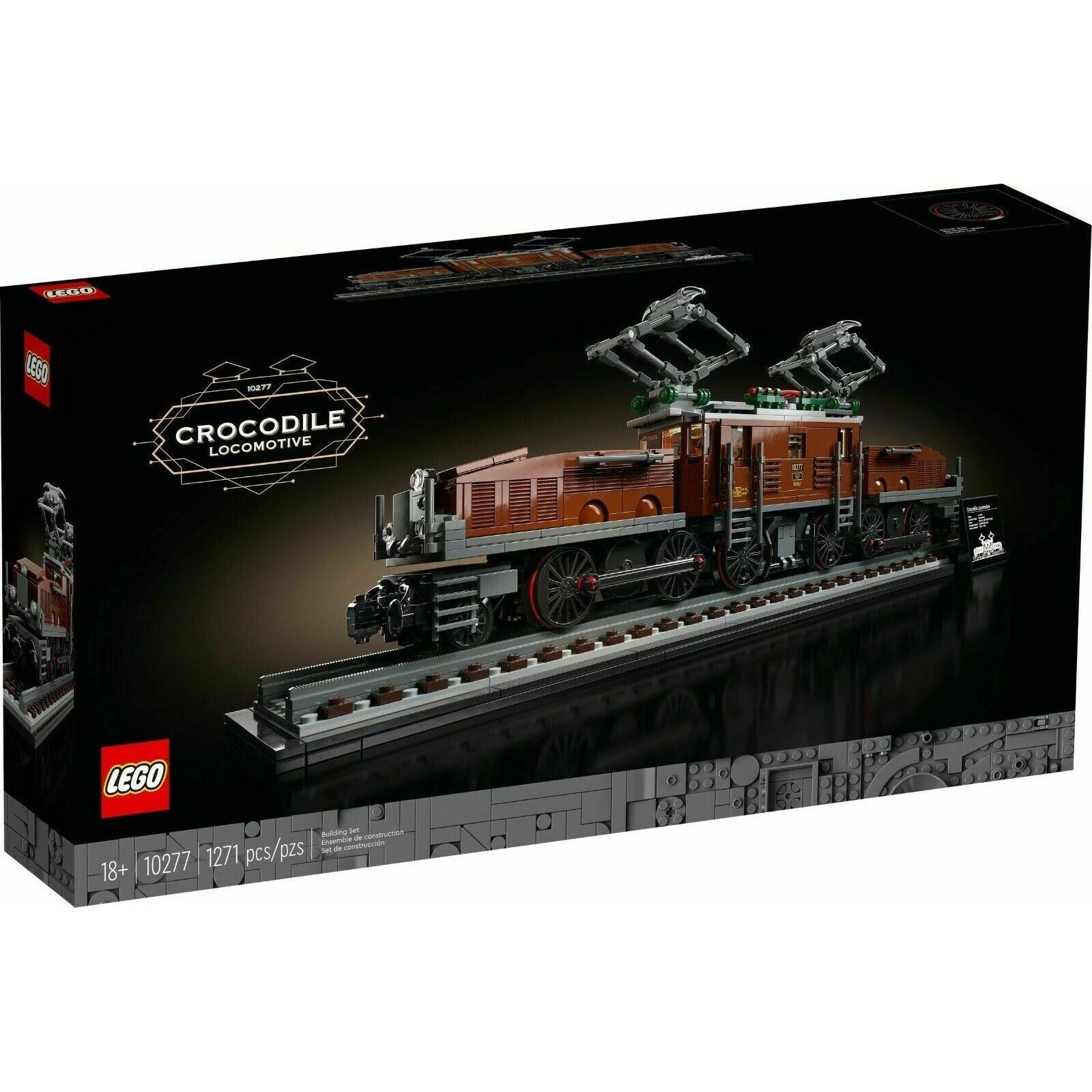 *NEW MODEL* LEGO Creator: Crocodile Locomotive 10277 Train | Brand New in Box