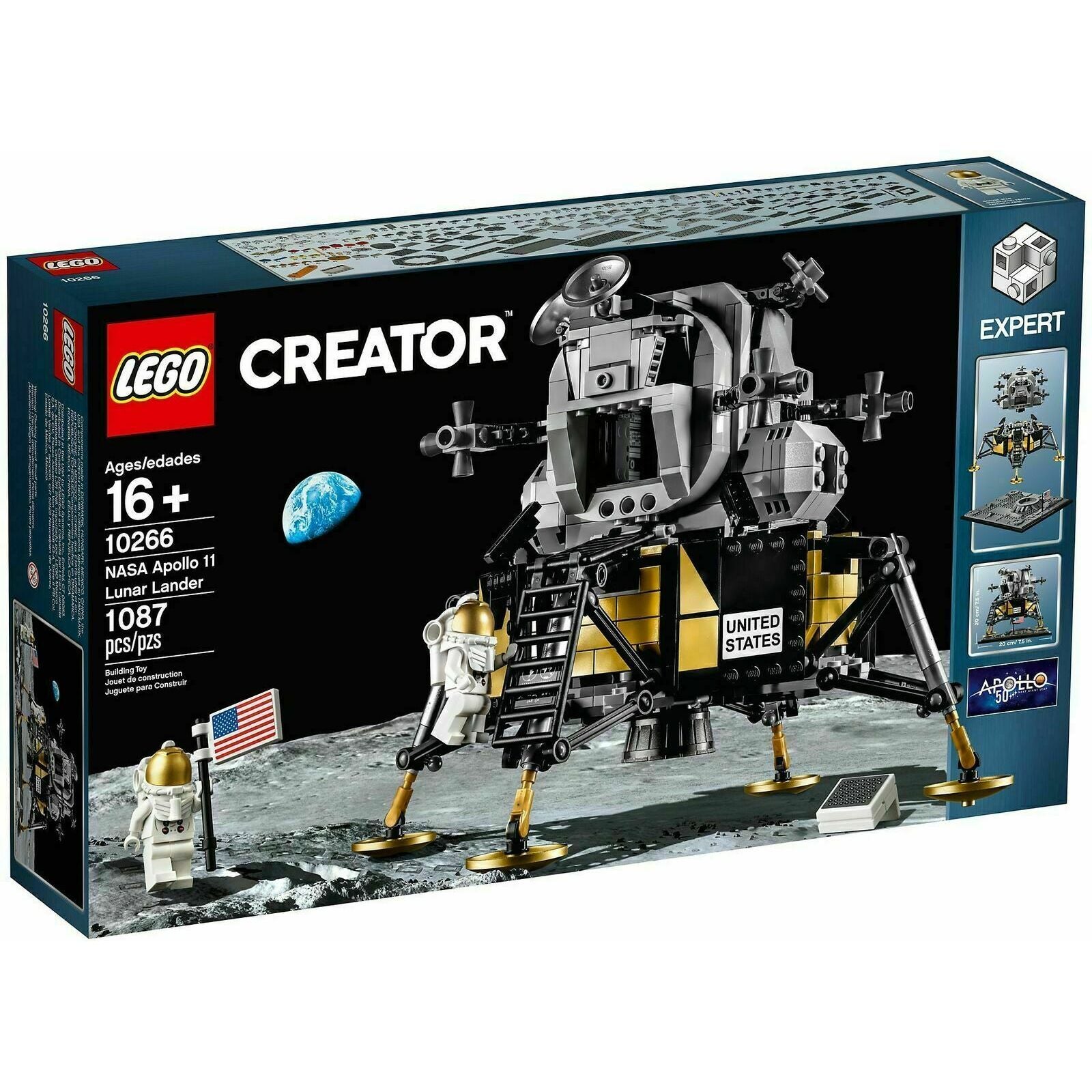 *Brand New & Sealed* LEGO Creator NASA Apollo 11 Lunar Lander 10266 - Aus Stock
