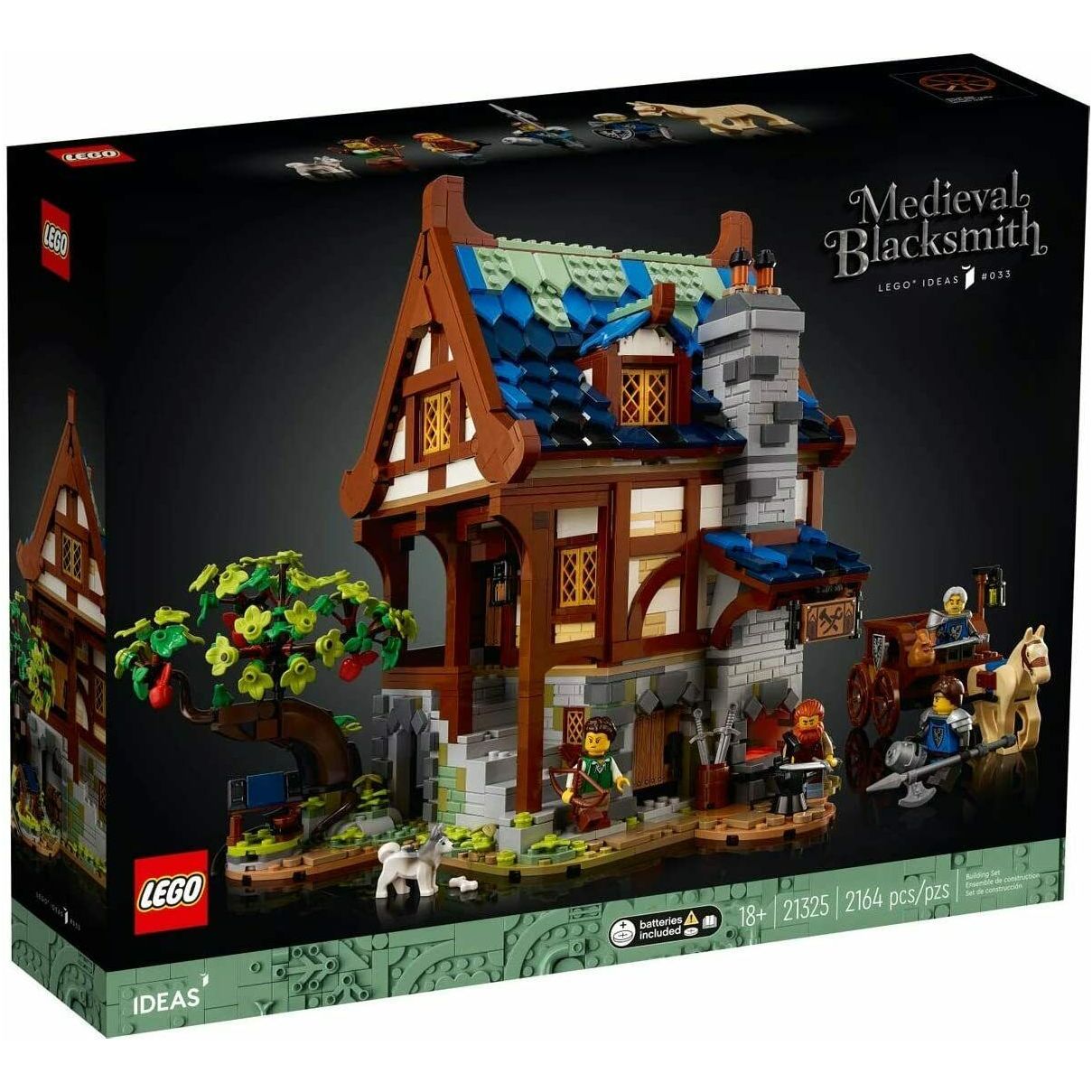 *BRAND NEW* Lego Ideas | Medieval Blacksmith | 21325 | IN STOCK