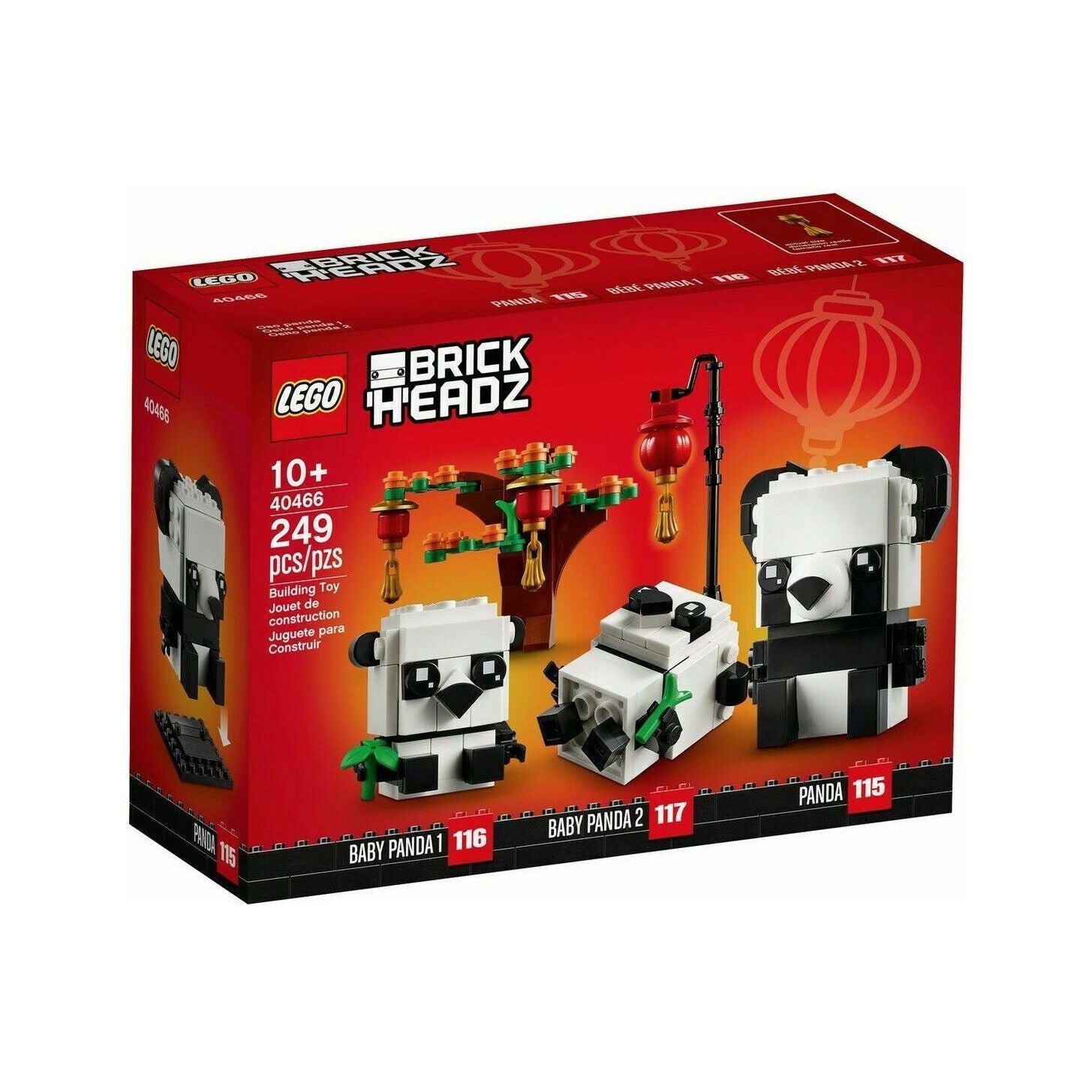 *BRAND NEW* Lego BrickHeadz | 40466 | Chinese New Year Pandas | IN Stock