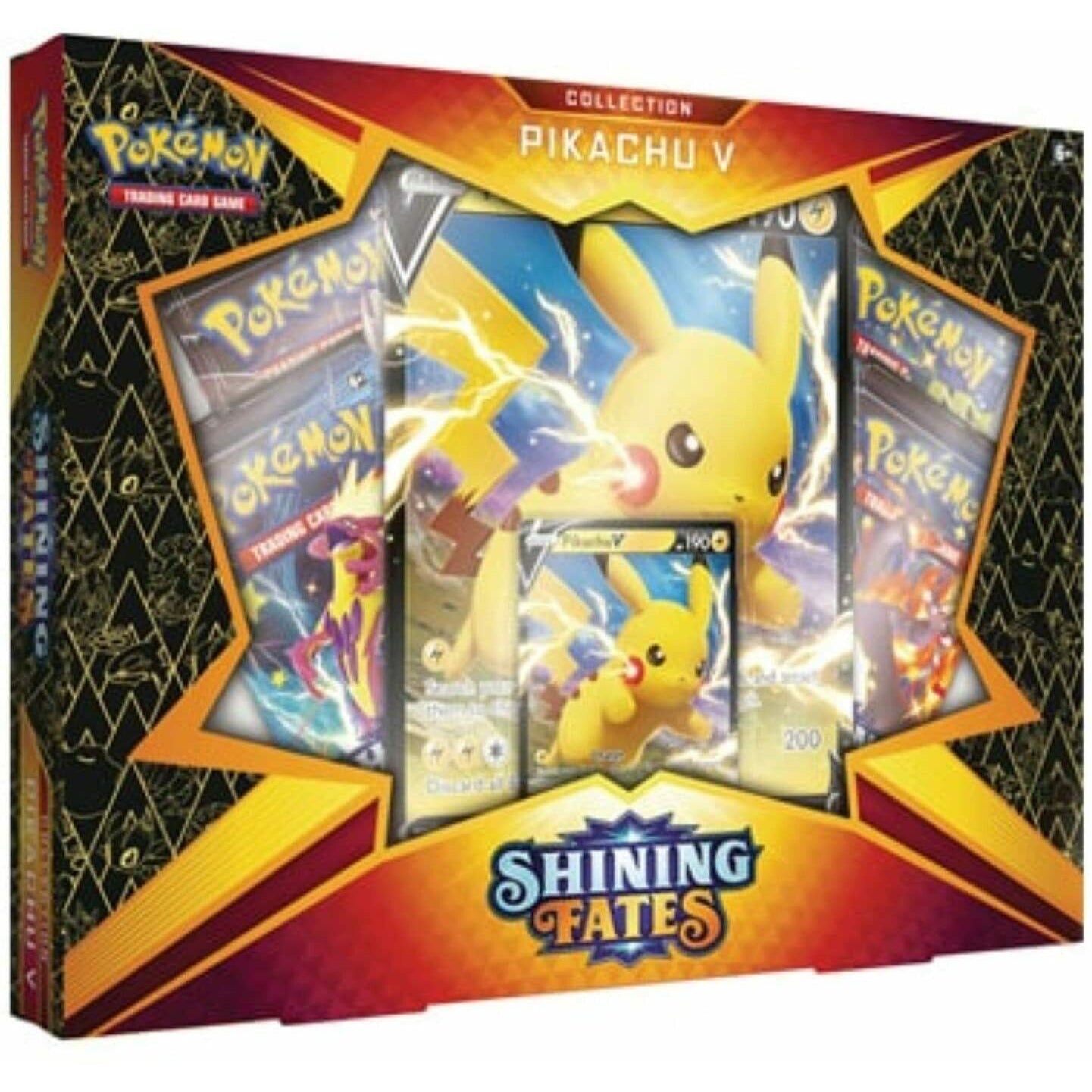 Pokemon TCG Shining Fates Elite Pikachu V Box