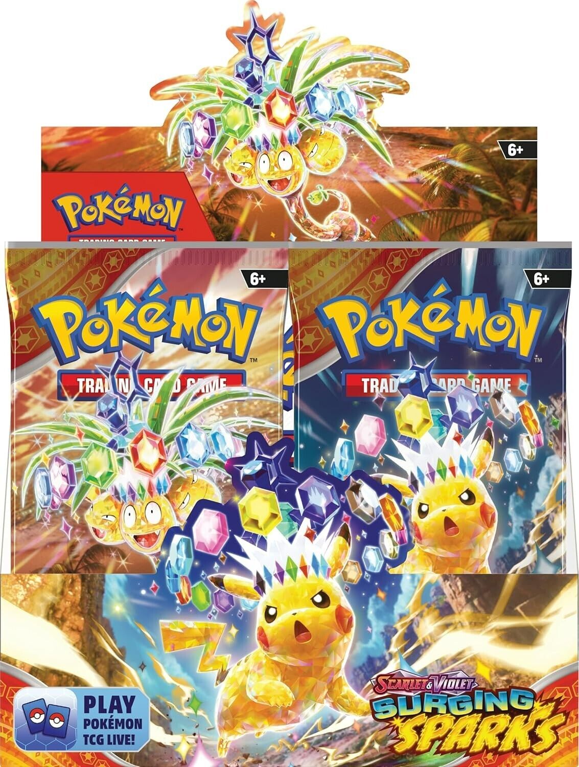 Pokemon TCG SV Surging Sparks (SV08) | Booster Box New Sealed IN STOCK