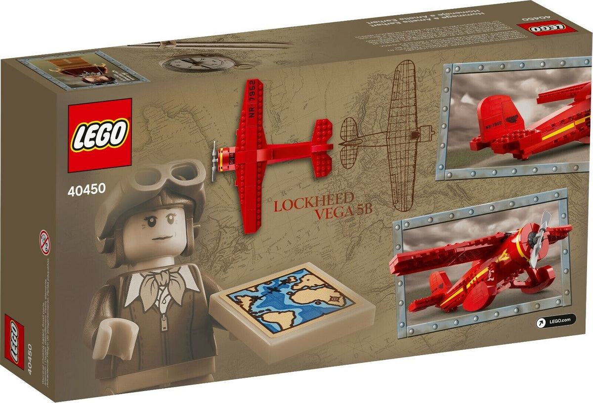 *BRAND NEW* Lego: Amelia Earhart Tribute | 40450 | International Women&#39;s Day Set