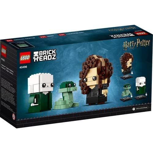 LEGO Harry Potter BrickHeadz 40496 Voldemort, Nagini &amp; Bellatrix