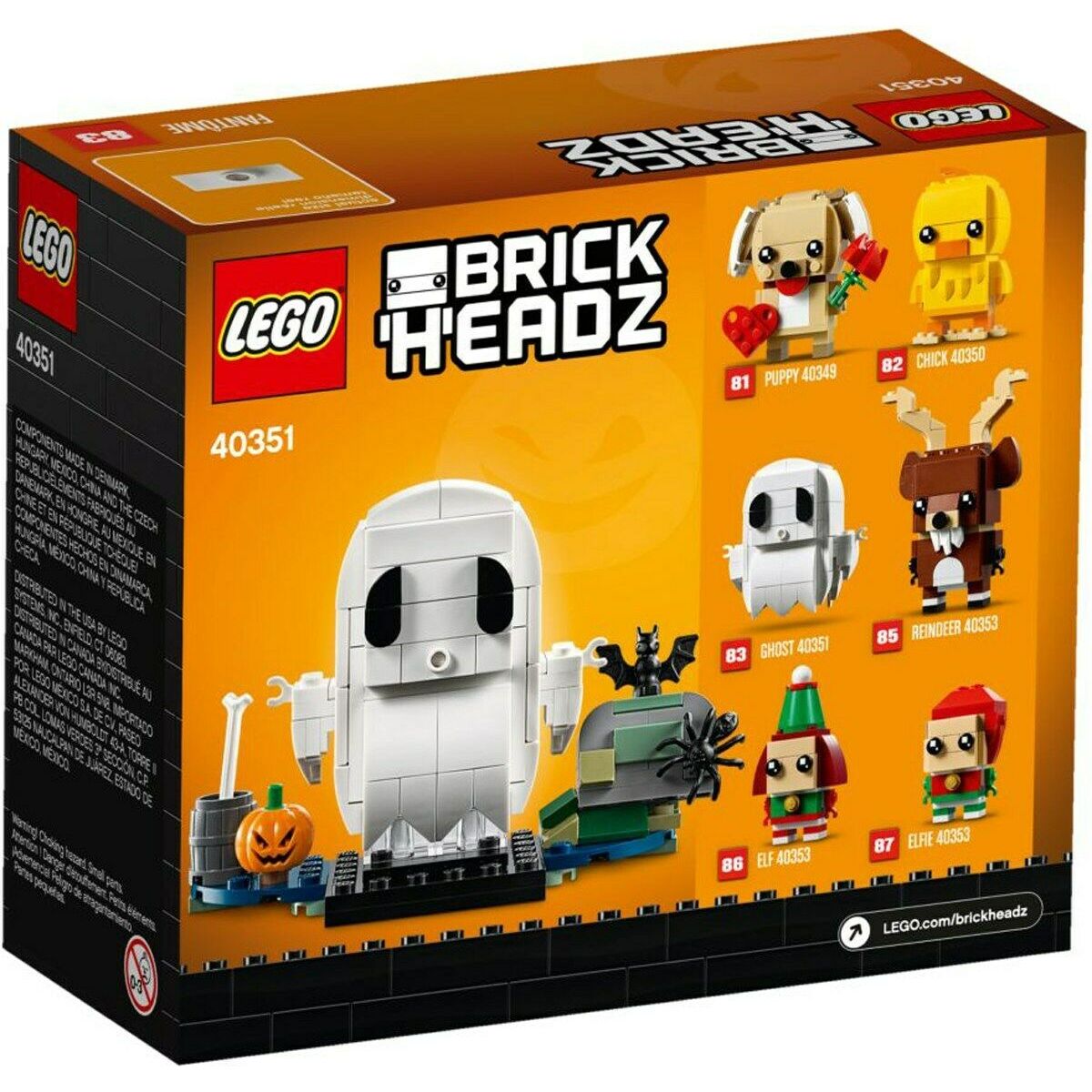 LEGO BrickHeadz Halloween Ghost 40351