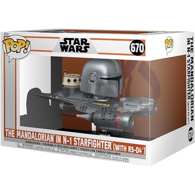 Star Wars: Mandalorian - Mando &amp; R5-D4 Pop! Ride