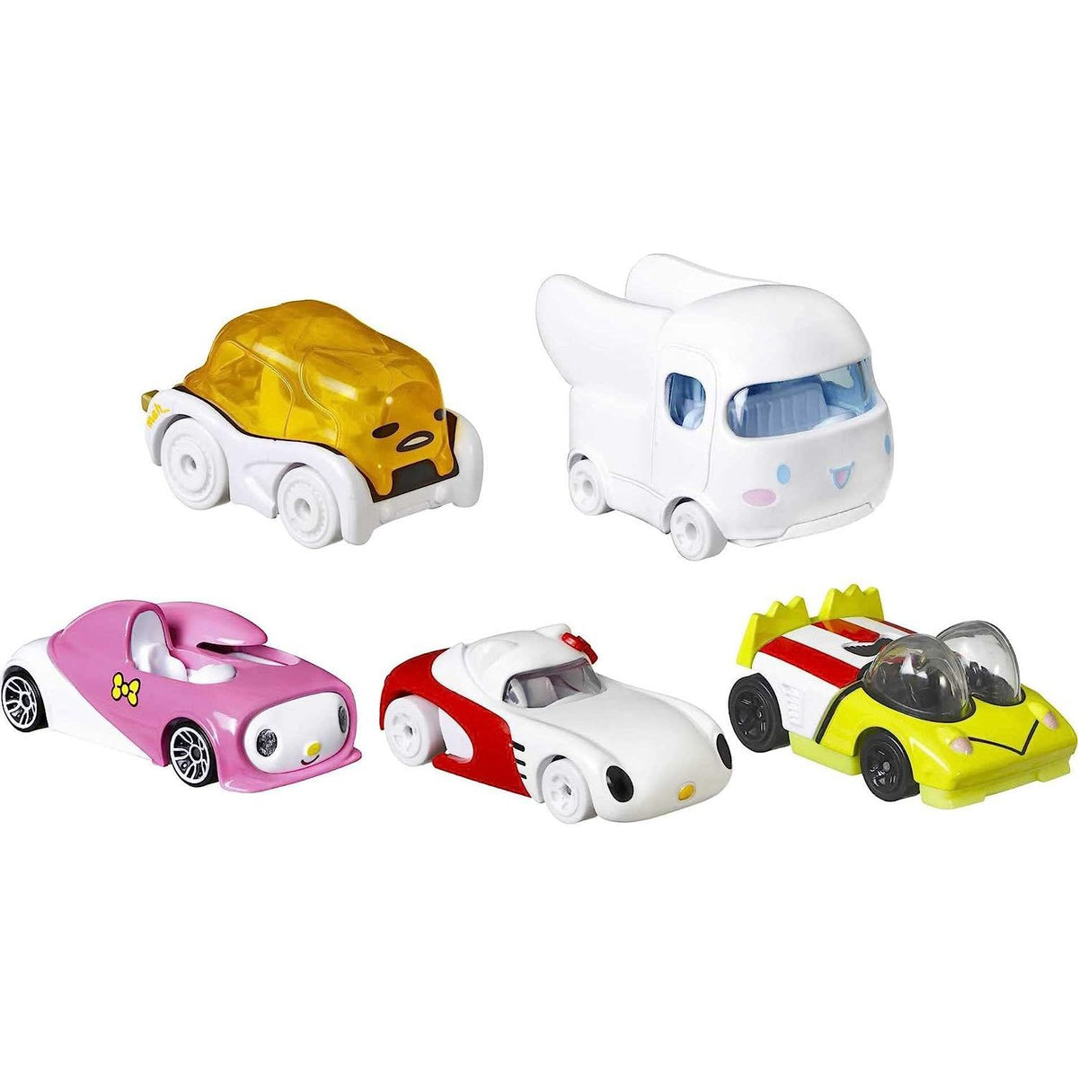 Hot Wheels Sanrio Character Cars 5-Pack