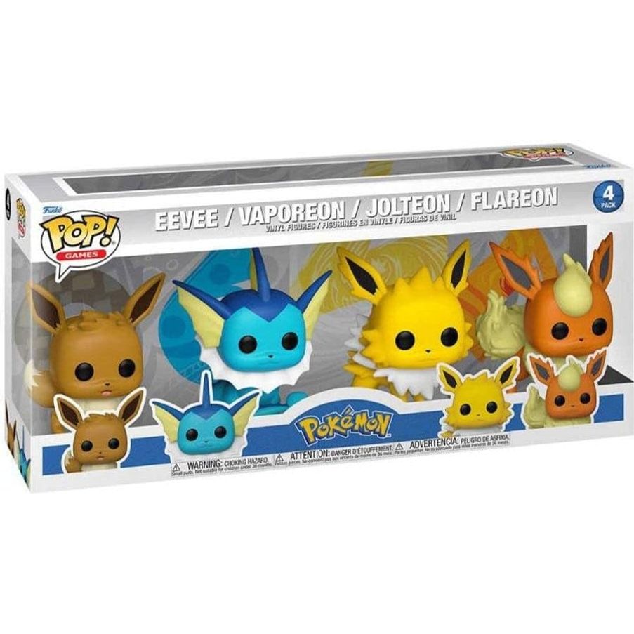 Funko PoP! Pokemon - Eeveelutions Vinyl Figure 4 Pack