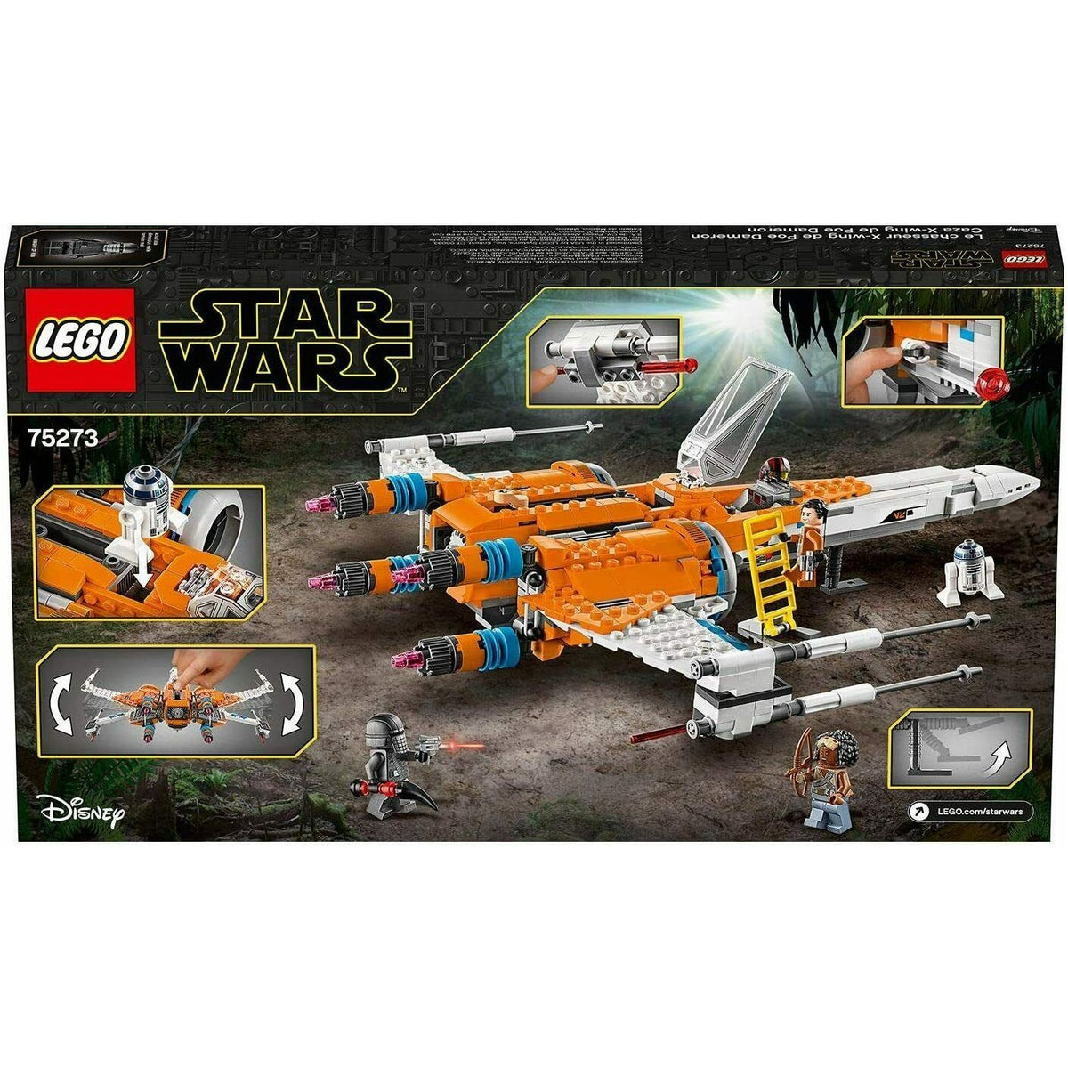 Lego Star Wars  Poe Dameron's X-Wing Fighter 75273