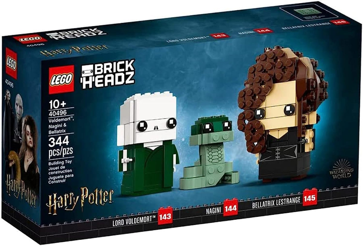LEGO Harry Potter BrickHeadz 40496 Voldemort, Nagini &amp; Bellatrix