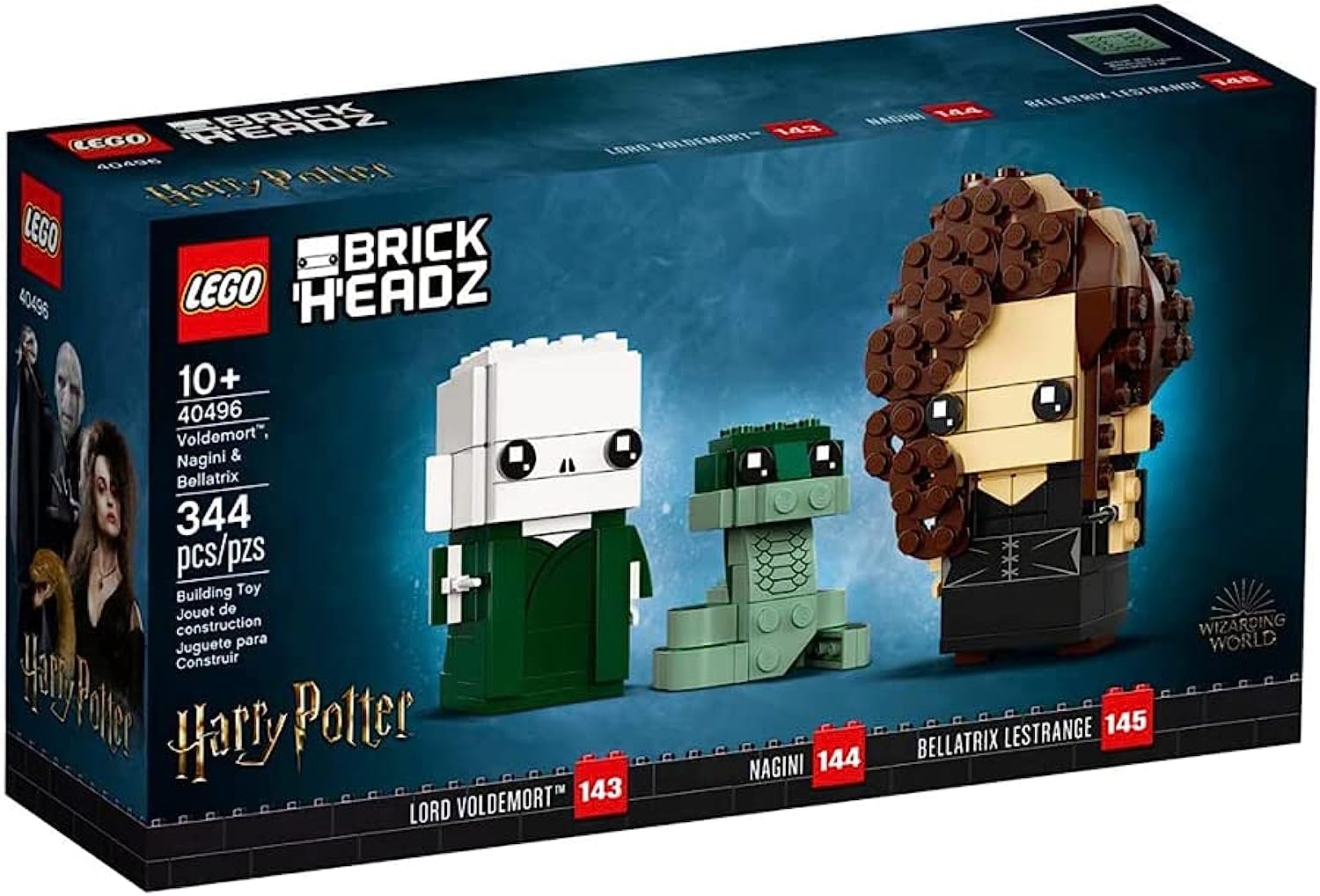 LEGO Harry Potter BrickHeadz 40496 Voldemort, Nagini & Bellatrix