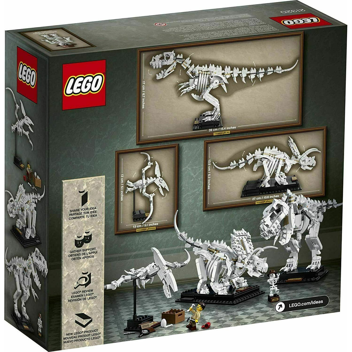 Lego Ideas Dinosaur Fossils 21320