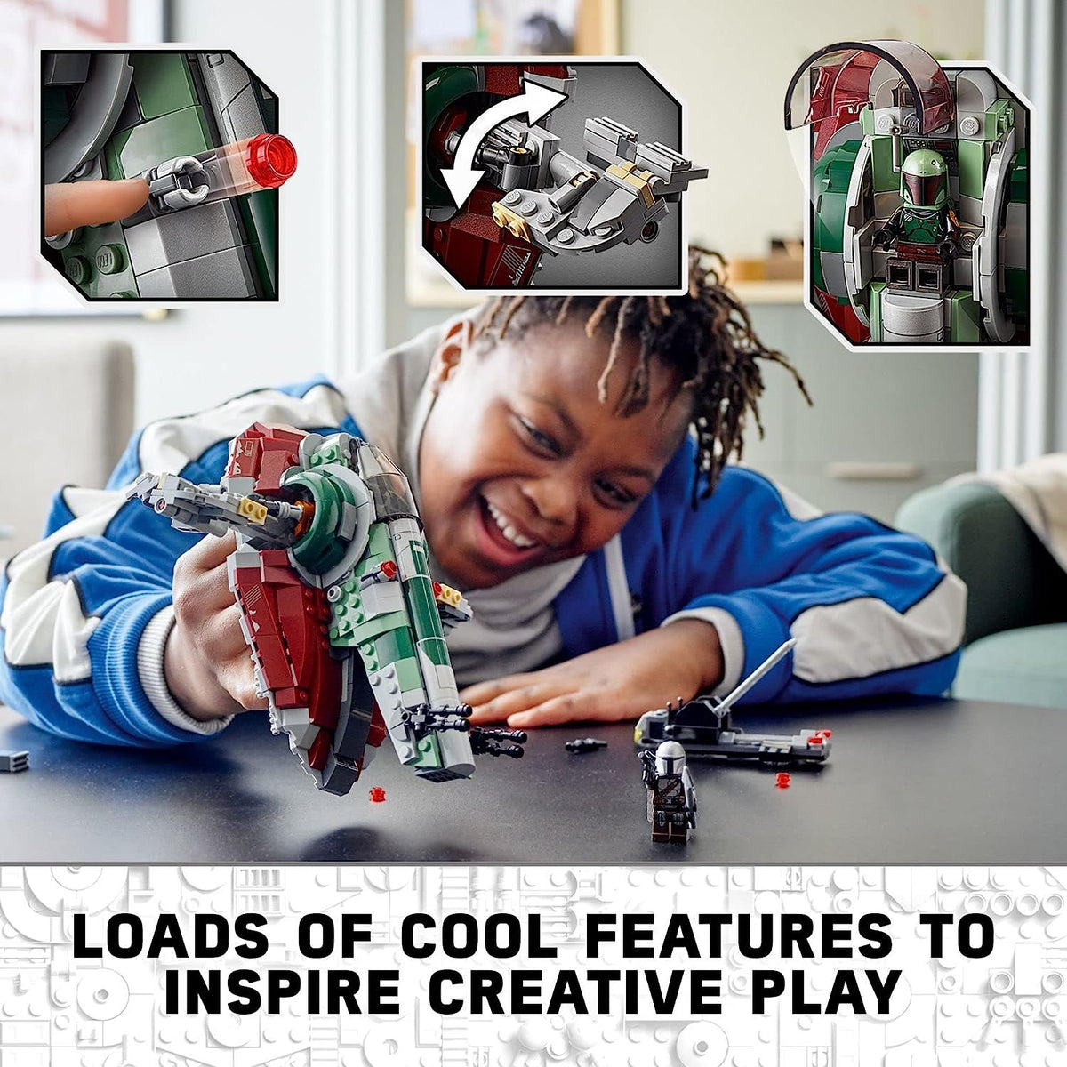 Lego Boba Fett&#39;s Starship 75312