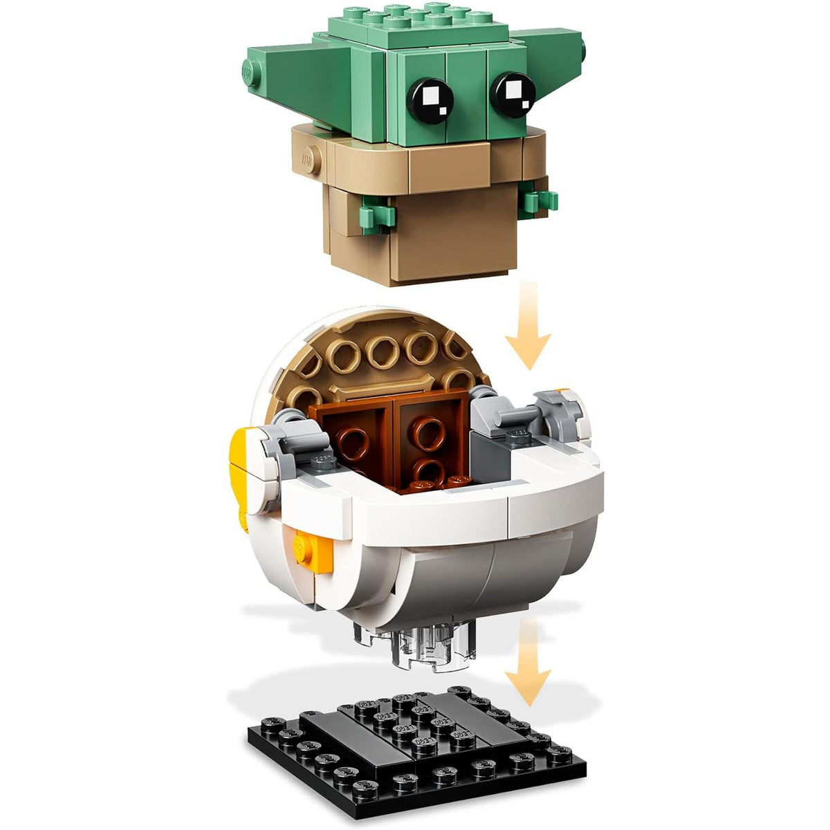 LEGO BrickHeadz The Mandalorian and The Child 75317