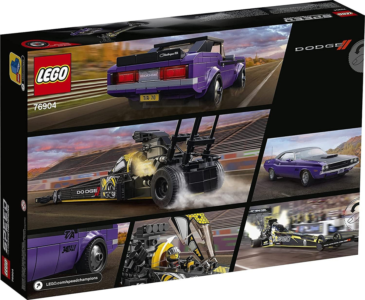 Lego Mopar Dodge//SRT Top Fuel Dragster and 1970 Dodge Challenger T/A 76904