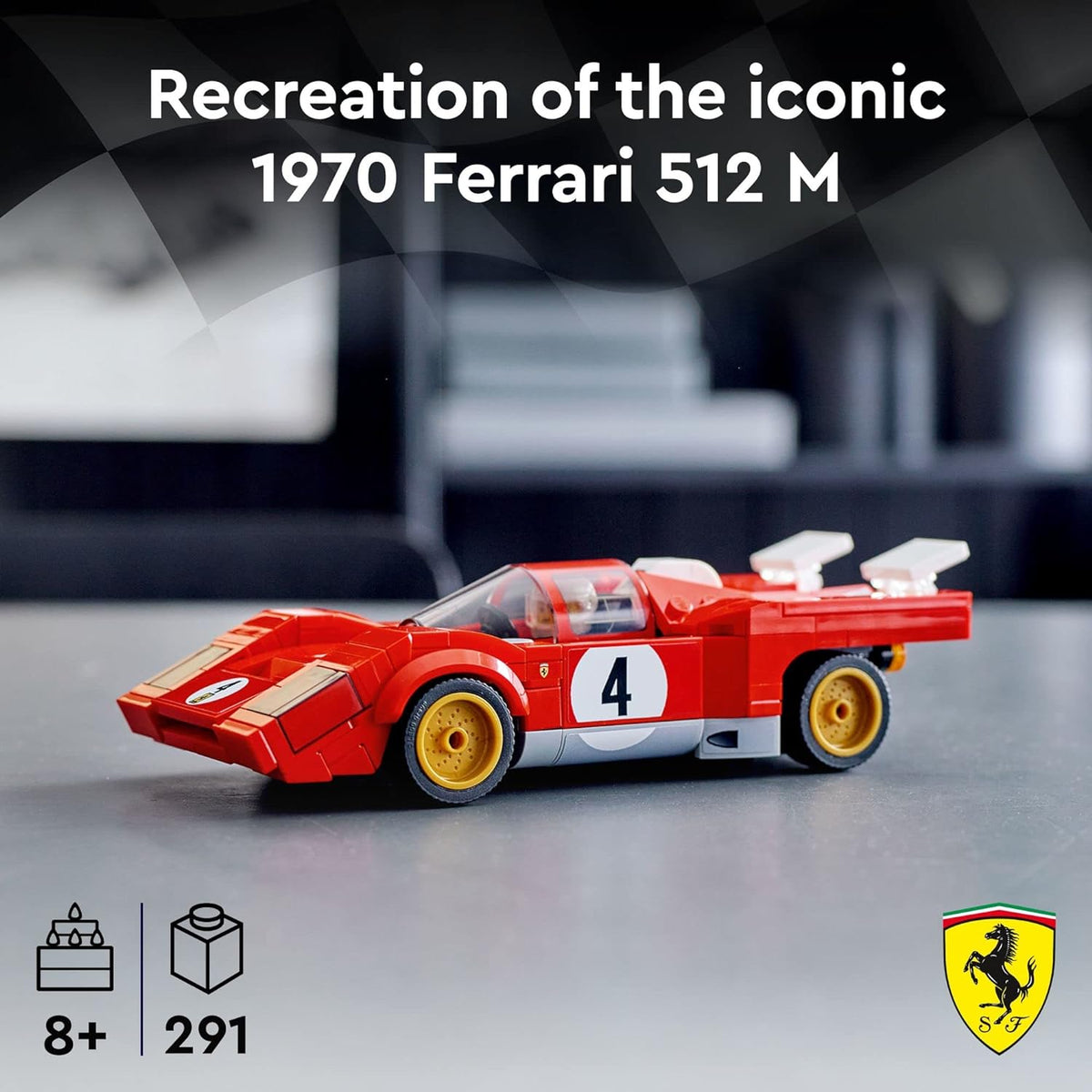Lego Ferrari 1970 512 M 76906