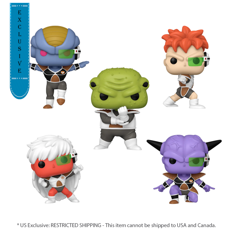 Dragon Ball Z - Ginyu Force Pop! Vinyl Figure 5-Pack