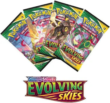 POKEMON TCG Sword &amp; Shield Evolving Skies Booster Pack
