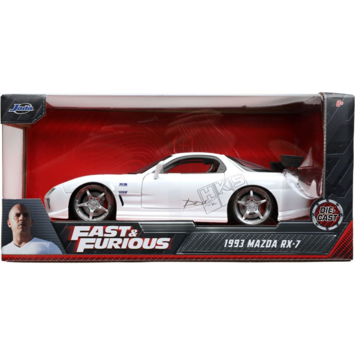 Fast &amp; Furious - 1993 Mazda RX-7 FD3S-Wide 1:24
