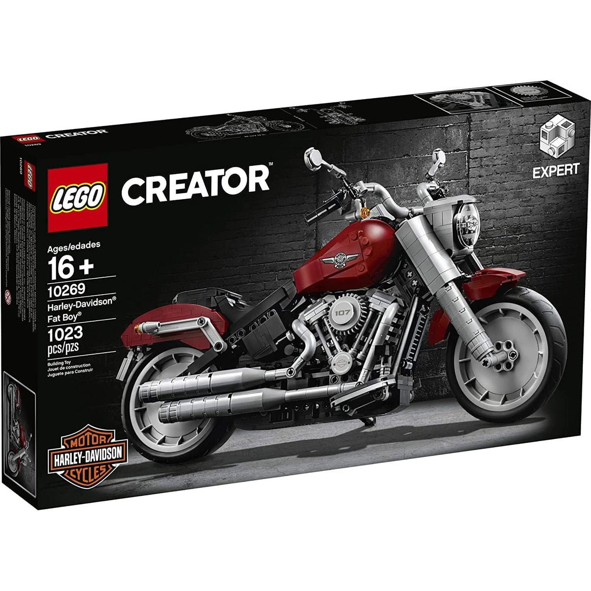 Lego Harley Davidson Fatboy 10269