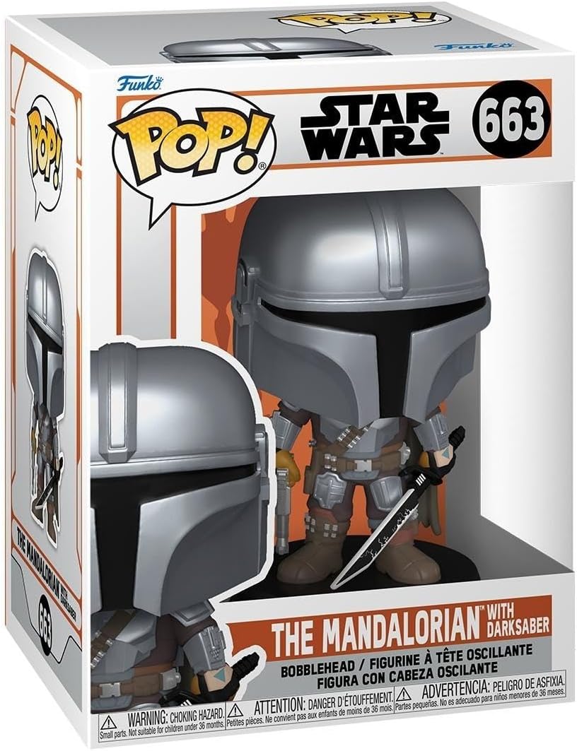 Star Wars: Mandalorian - Mandalorian w/DarkSa Pop!