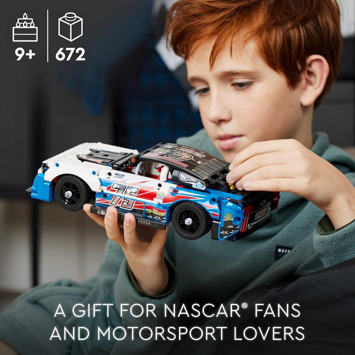 Lego NASCAR Next Gen Chevrolet Camaro 42153