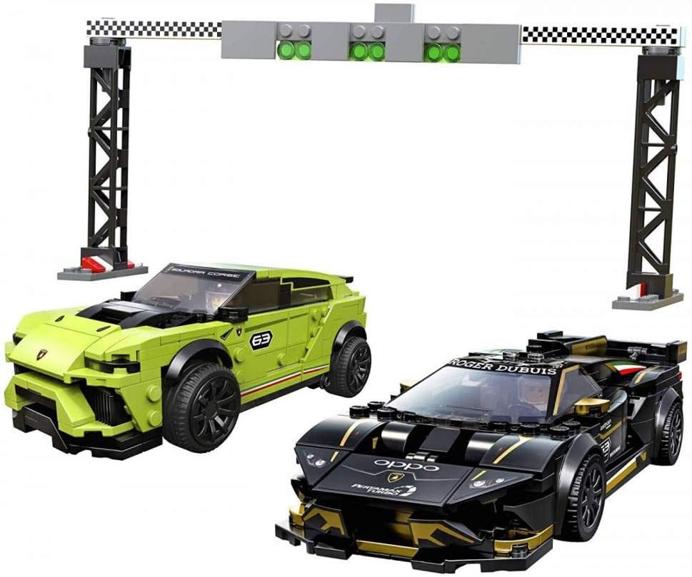Lego Lamborghini Urus ST-X &amp; Lamborghini Huracán Super Trofeo EVO 76899