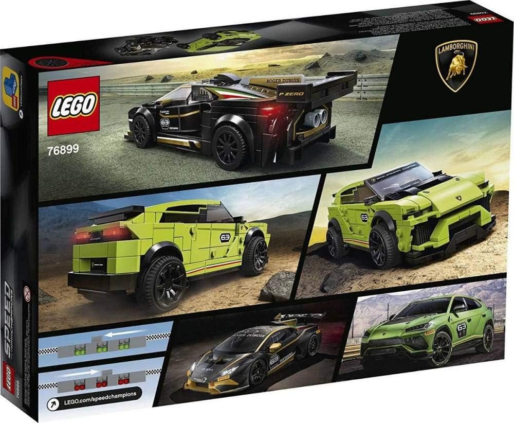 Lego Lamborghini Urus ST-X &amp; Lamborghini Huracán Super Trofeo EVO 76899