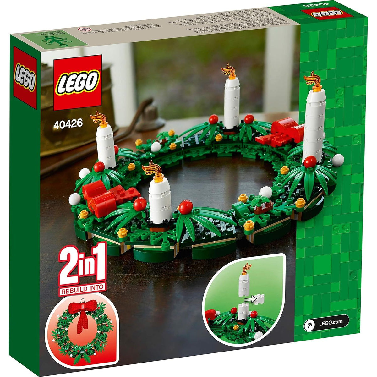 Lego Christmas Wreath 40426