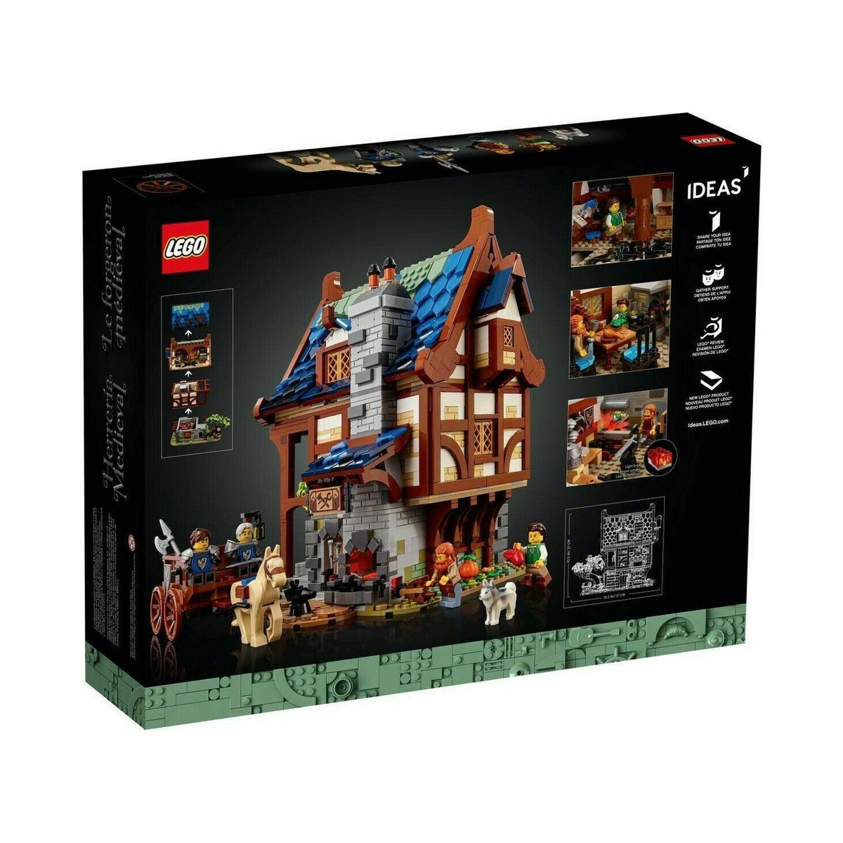 Lego Ideas Medieval Blacksmith 21325
