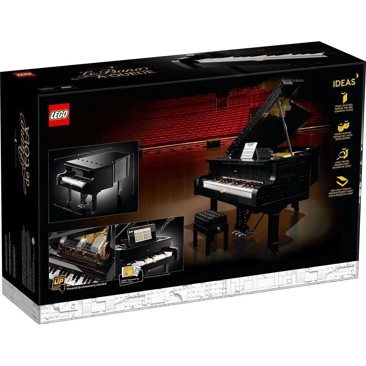 LEGO Ideas Grand Piano 21323