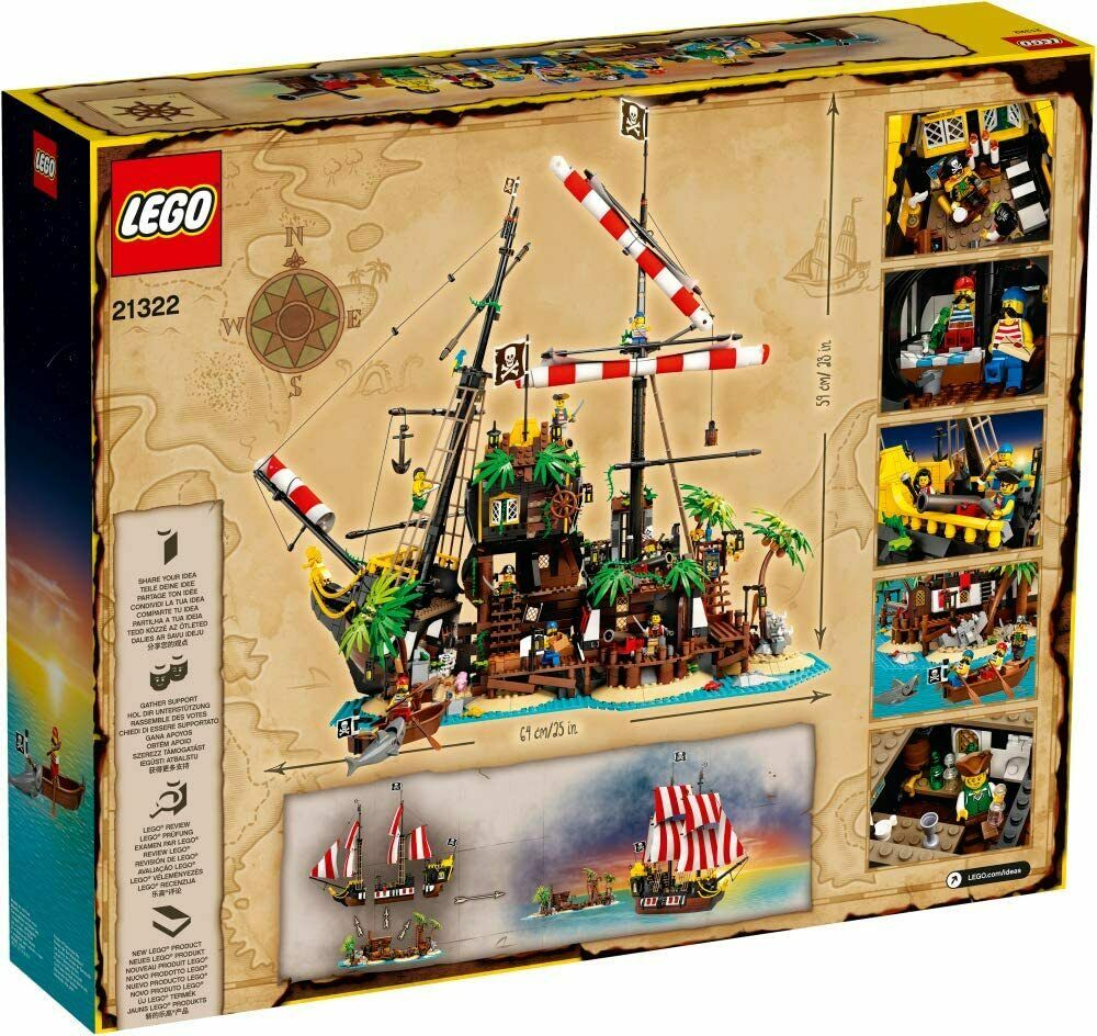 Lego Ideas Pirates of Barracuda Bay 21322