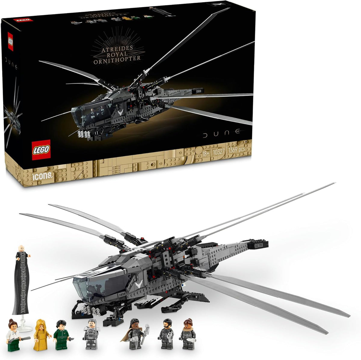 Lego Dune Atreides Royal Ornithopter 10327