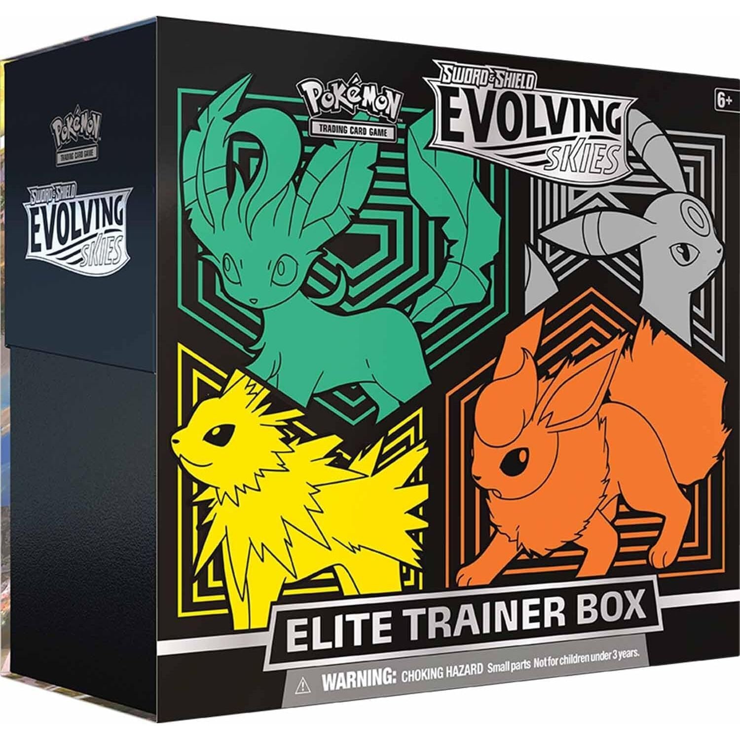 POKEMON TCG Sword and Shield Evolving Skies Elite Trainer Box ETB