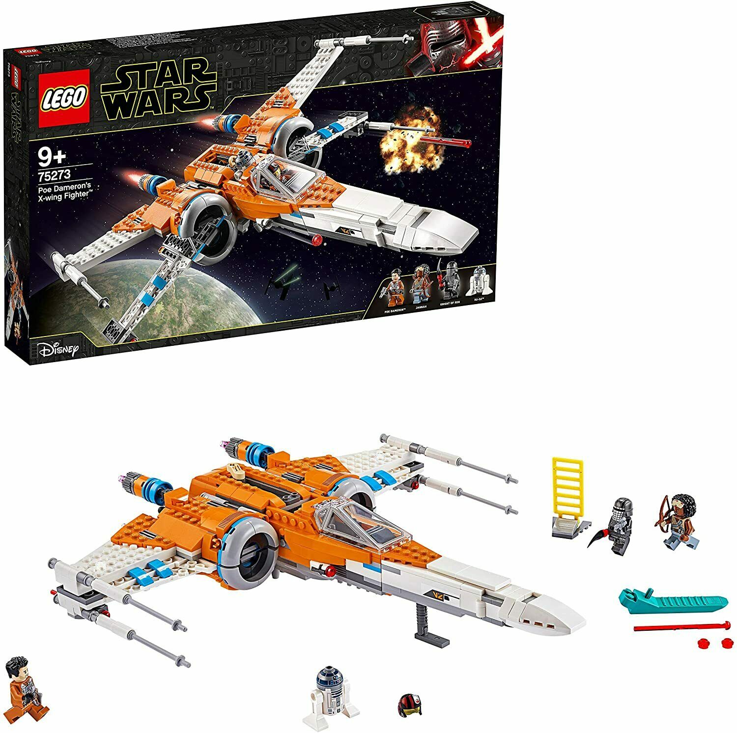 Lego Star Wars  Poe Dameron's X-Wing Fighter 75273