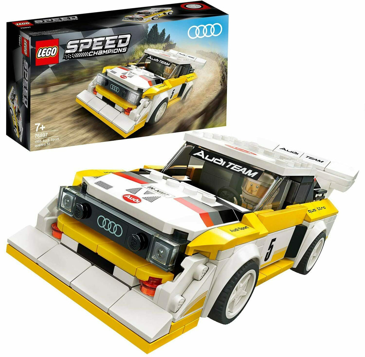 Lego Speed Champions: 1985 Audi Sport Quattro S1 76897