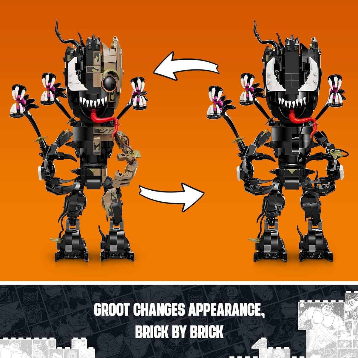 Lego Marvel Venomised Groot 76249