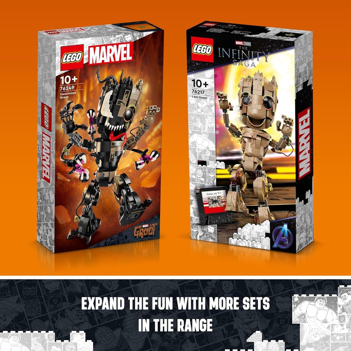 Lego Marvel Venomised Groot 76249