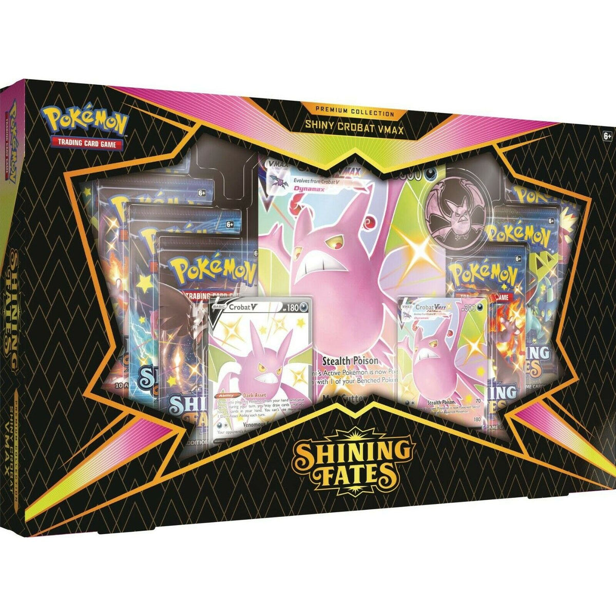 Pokemon Shining Fates Premium Collection Box Dragupult VMAX