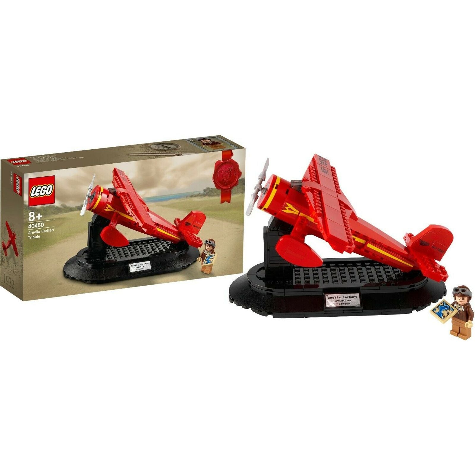 Lego: Amelia Earhart Tribute | 40450 | International Women's Day Set